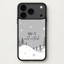Baby It's Cold Outisde Landscape iPhone 17 Pro Max Case