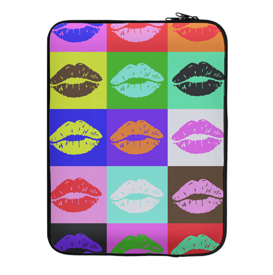 Lips Collage - Pride Laptop Sleeve