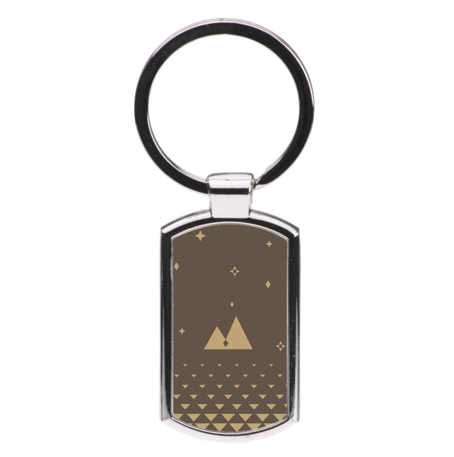 Pattern 1 Luxury Keyring