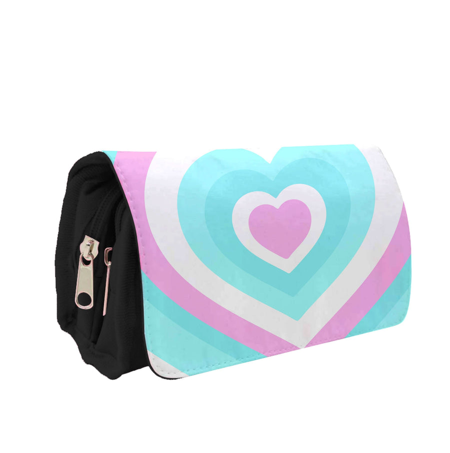 Trans Pride Heart Pencil Case