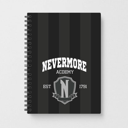 Addams Academy Gray Notebook