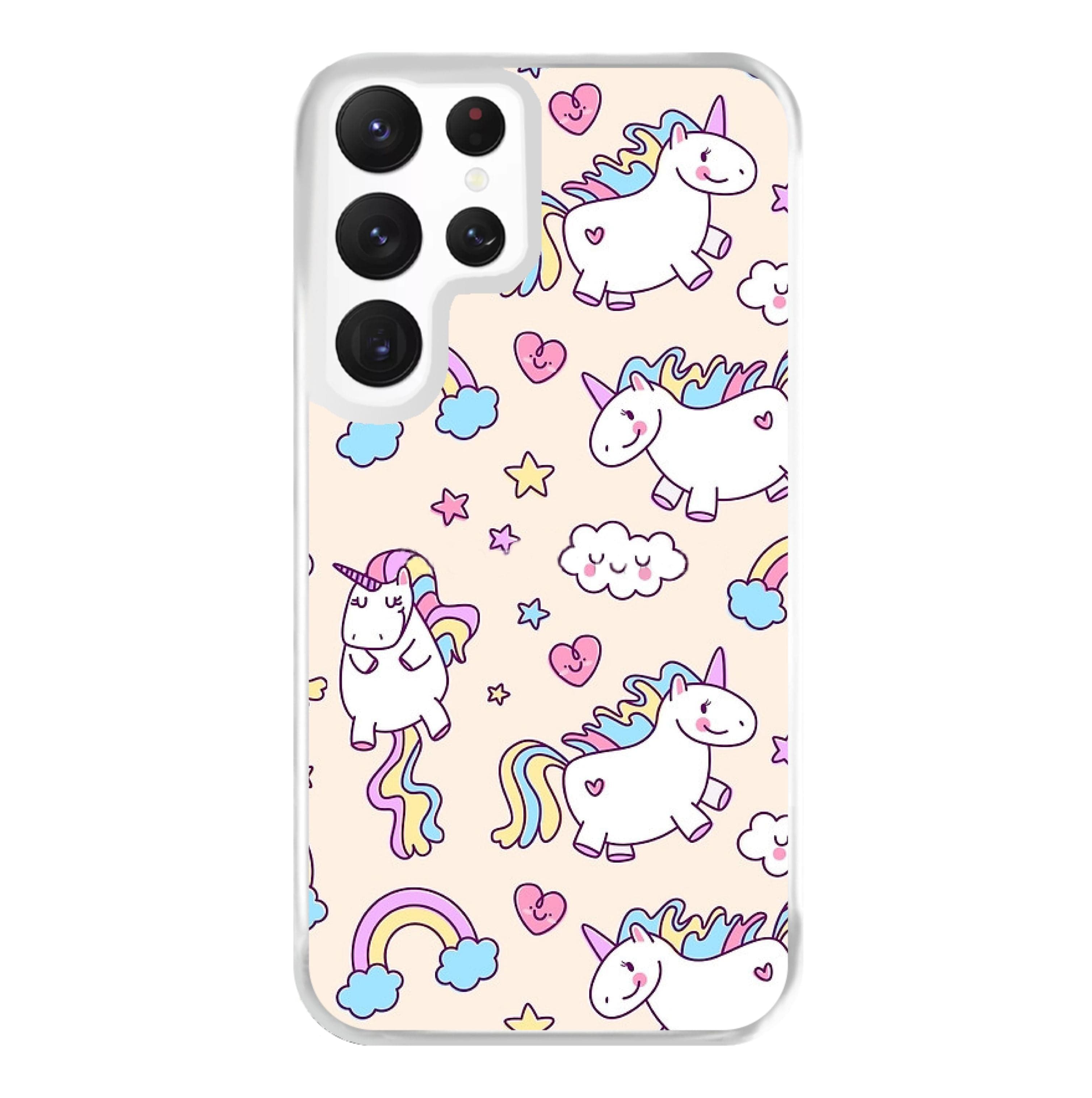 Cute Unicorn Pattern Phone Case