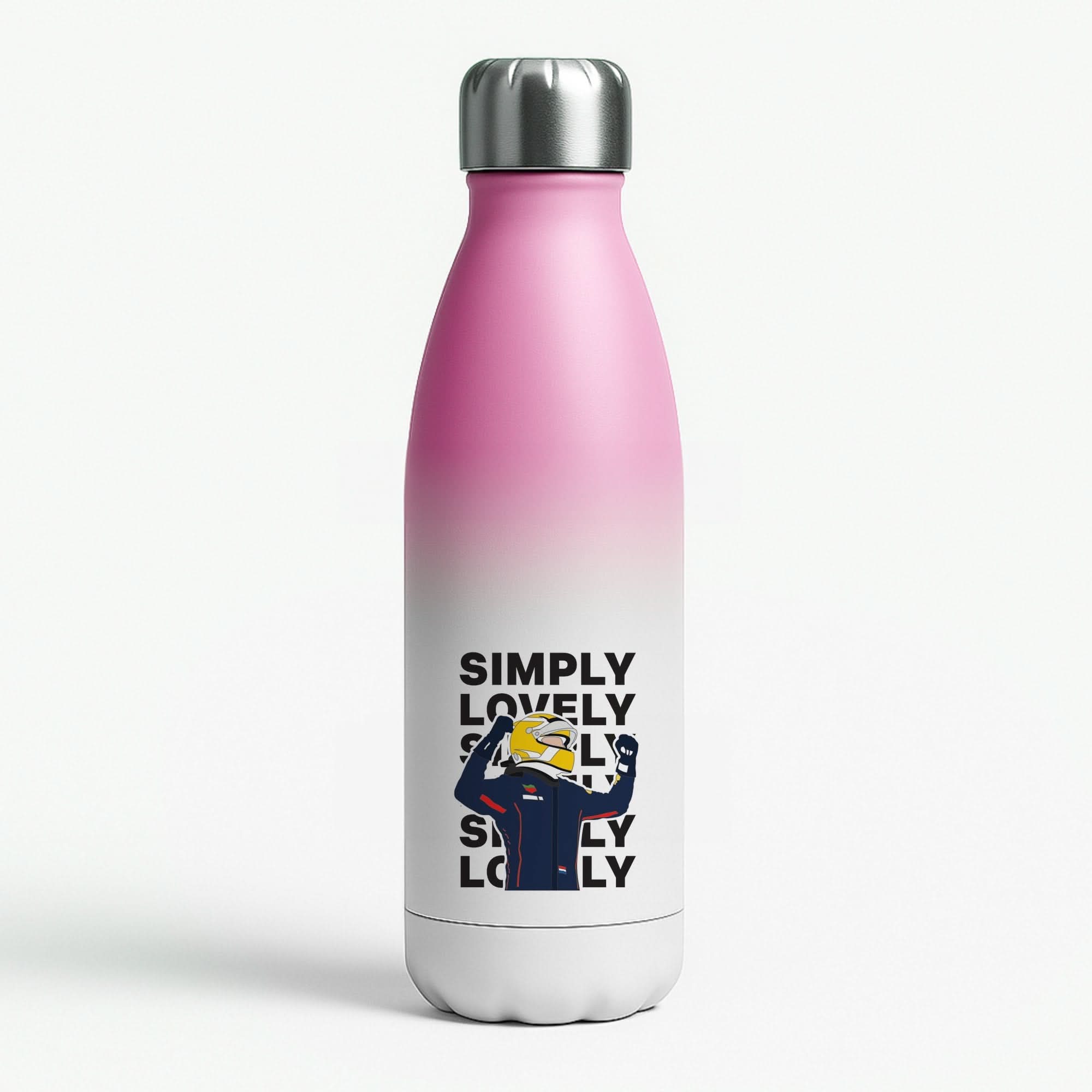 Max Simply Lovely Pink Water Bottle