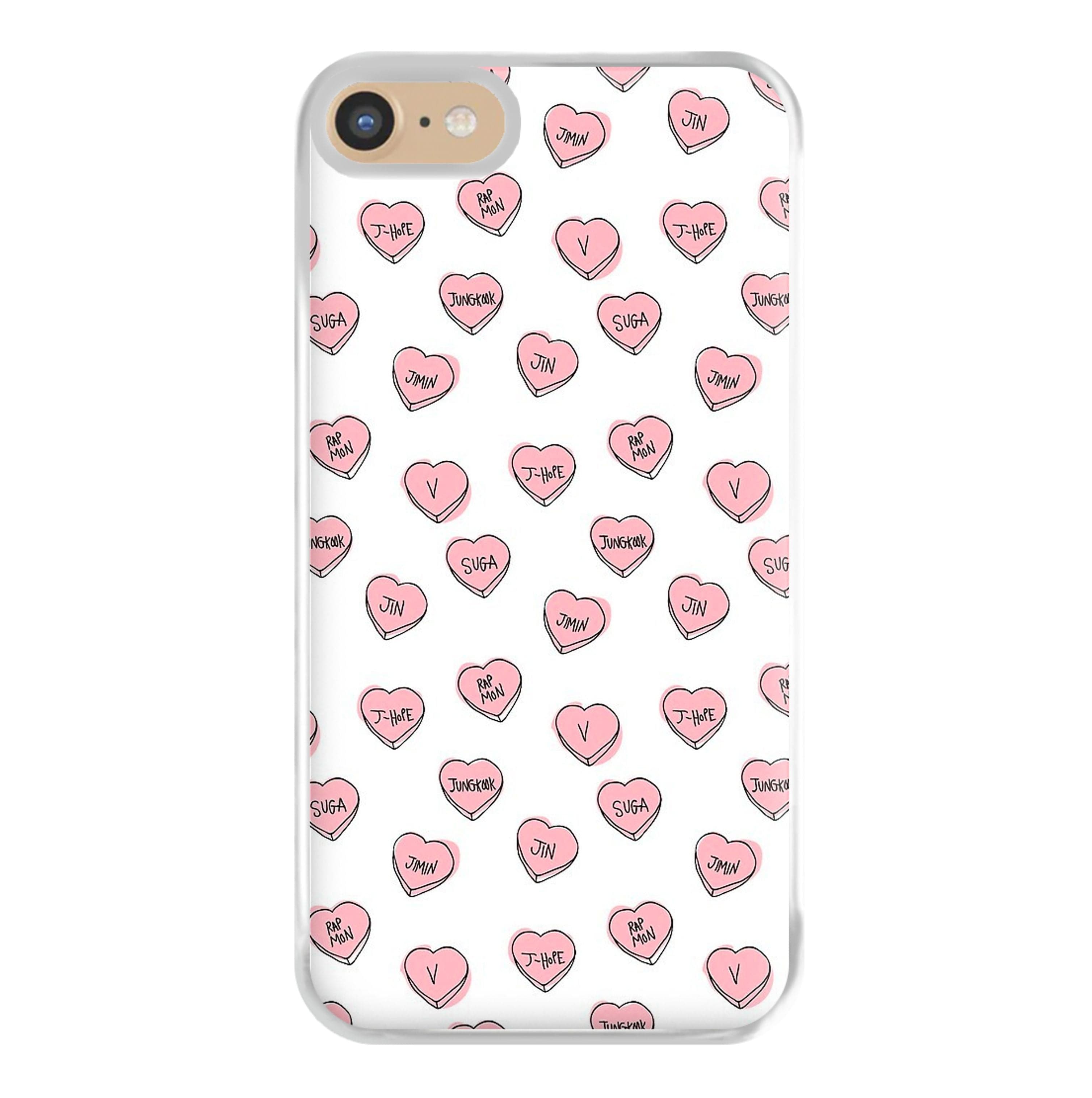 K-Pop Band Hearts Phone Case