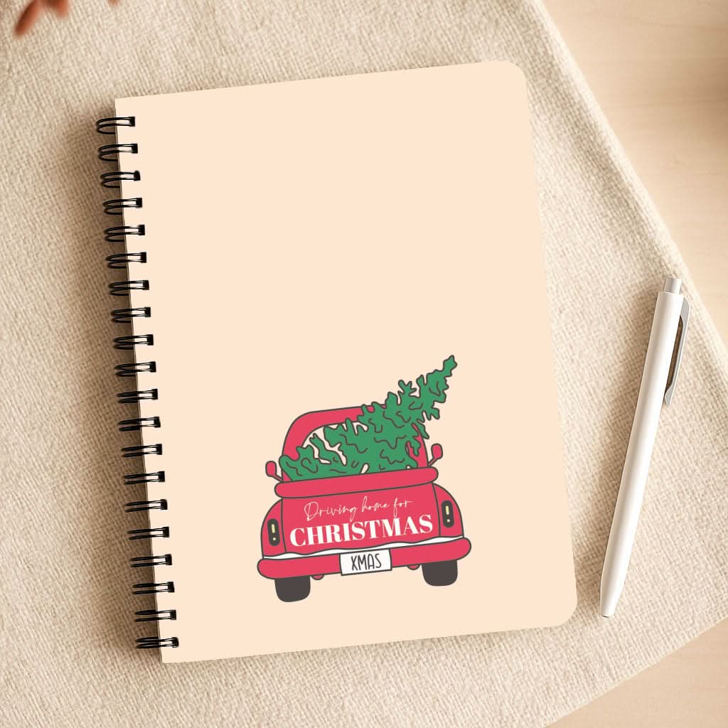 Driving Home For Christmas Truck Notepad