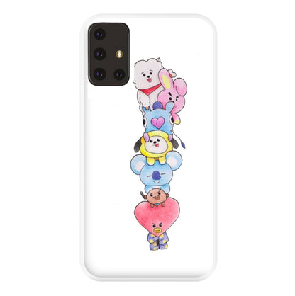 K-Pop Band BT21 Drawing Phone Case