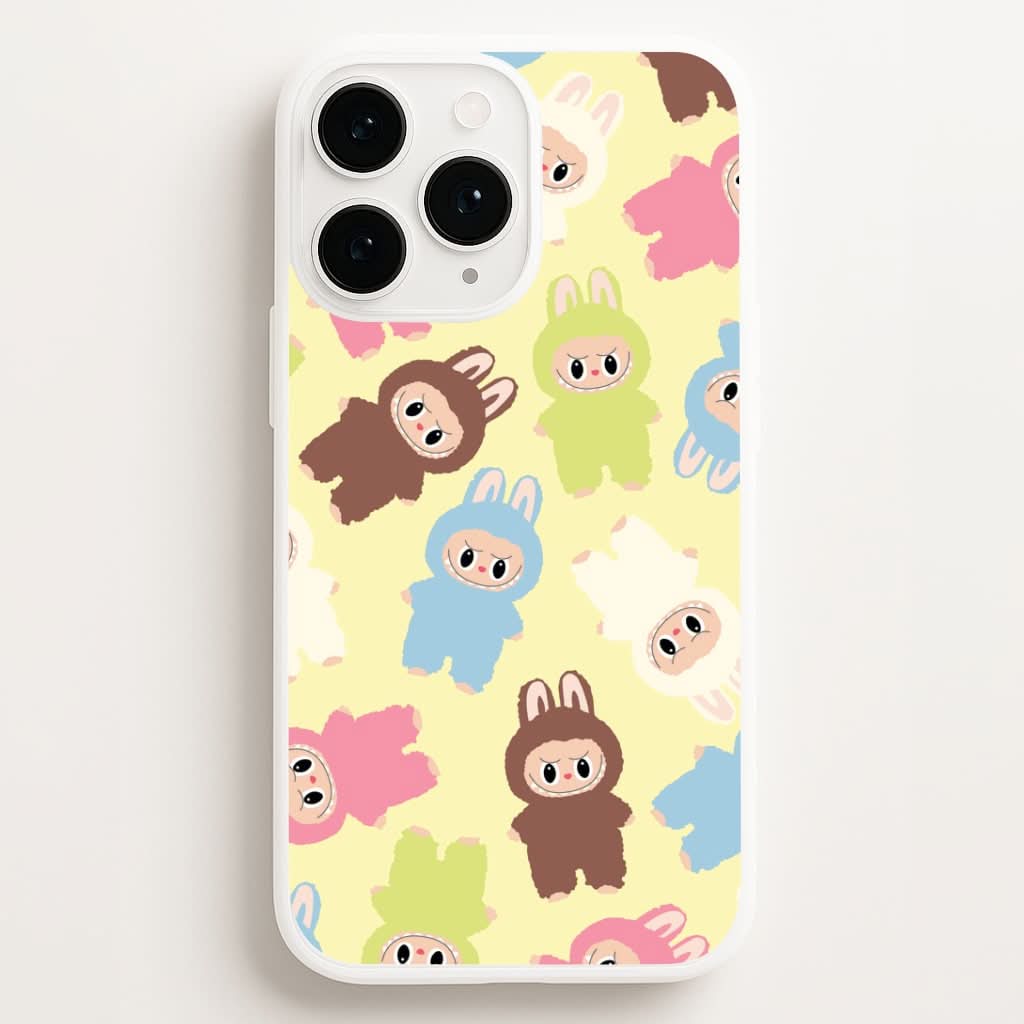 Colourful Little Monsters Pattern Phone Case