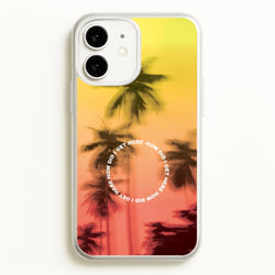 Palm Trees Circle iPhone 11 Case