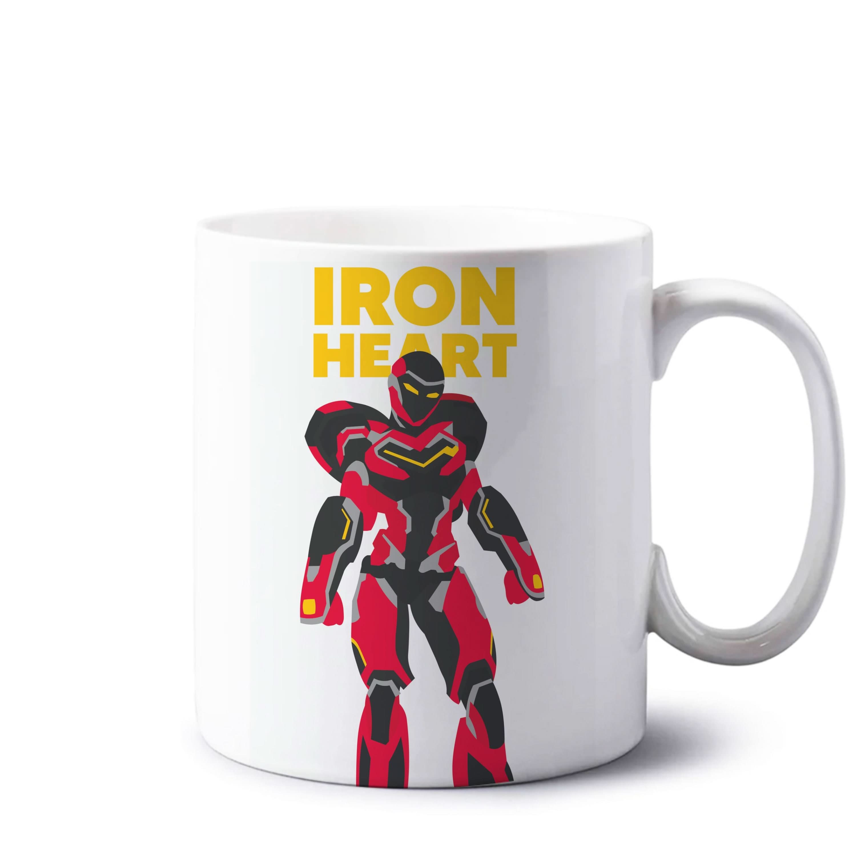 Metal Heart Hero Standing Mug
