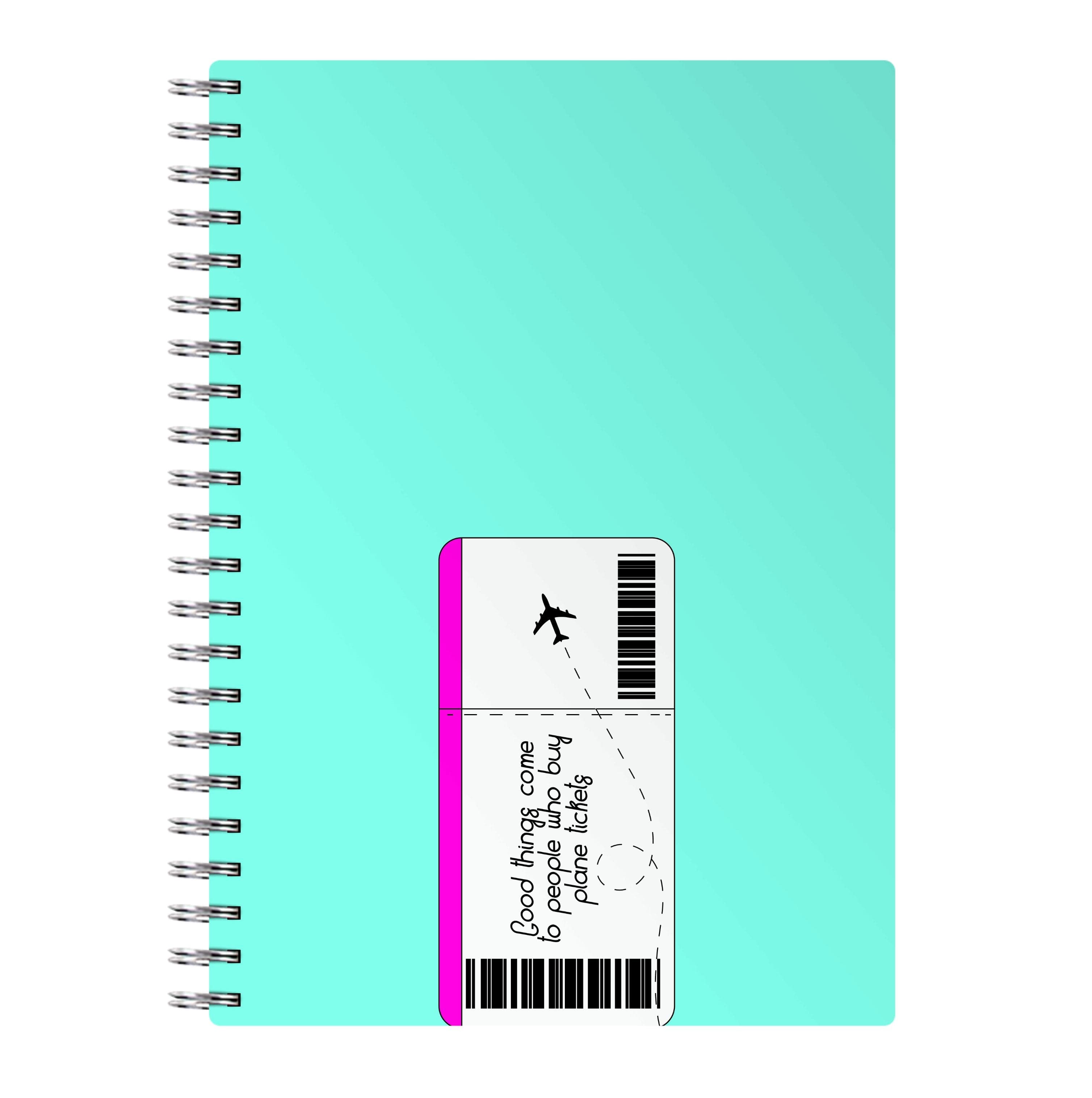 Buy Plane Tickets - Travel Notebook