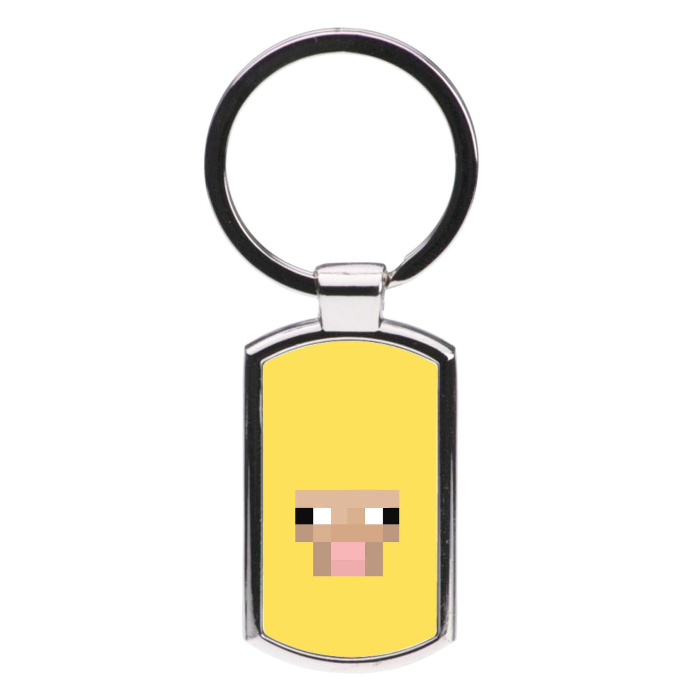 Yellow Sheep Luxury Keyring