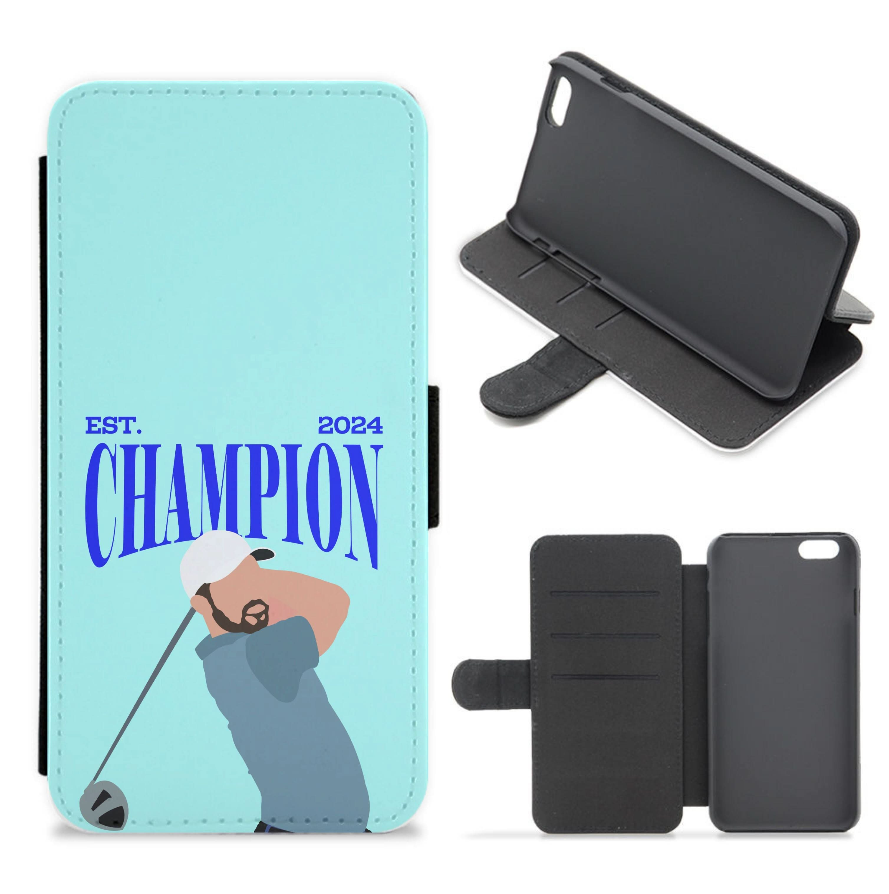 Schauffele Champion 2024 Flip / Wallet Phone Case