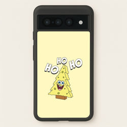 Christmas Tree Cartoon Sponge Google Pixel 7 Pro Case
