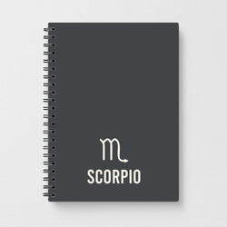 Scorpio Pastel Zodiac Notebook