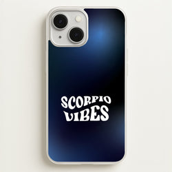 Scorpio Vibes Gradient Zodiac iPhone 13 Case