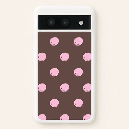 Chocolate & Strawberry Buttons Google Pixel 8a Case