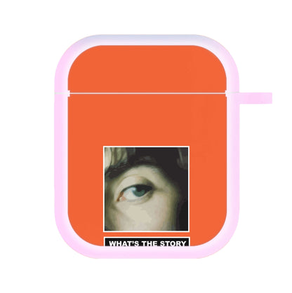What's The Story Orange AirPods Case