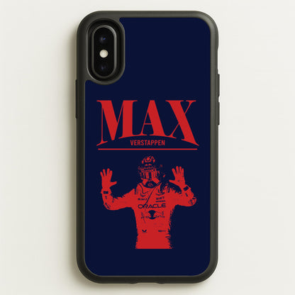 Max Blue And Red iPhone X / XS Case