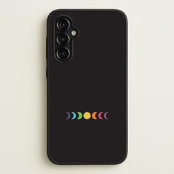 Band Moon Cycle Galaxy A54 Case