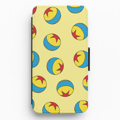 A Story Of Toys Ball Pattern Flip / Wallet Phone Case