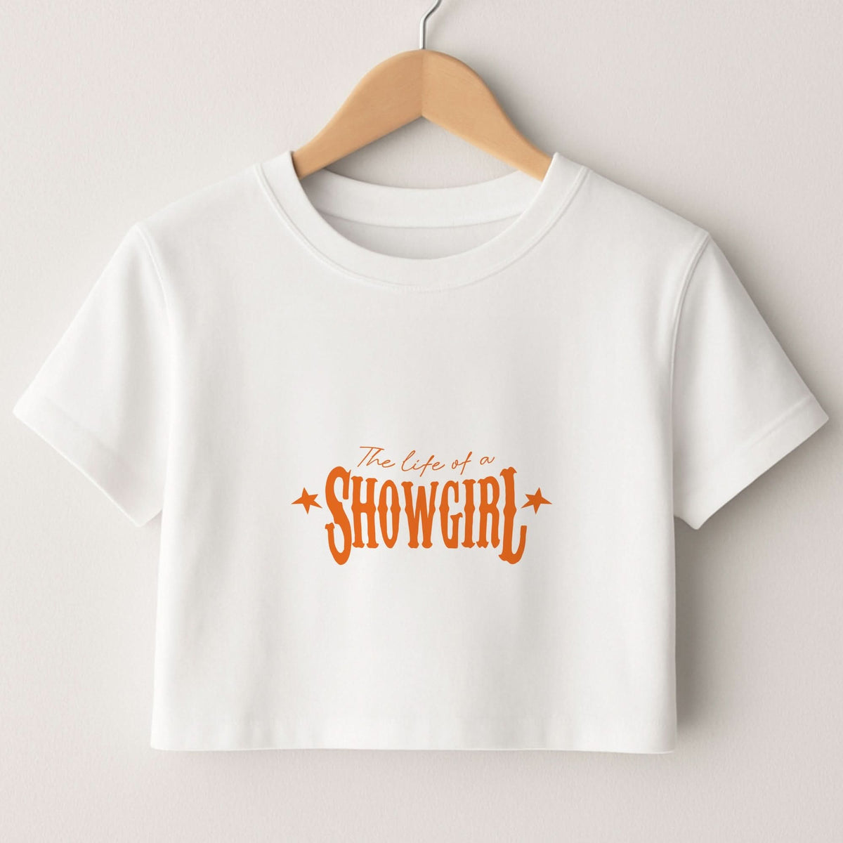TLOAS Orange Crop top