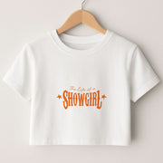 TLOAS Orange Crop top 1