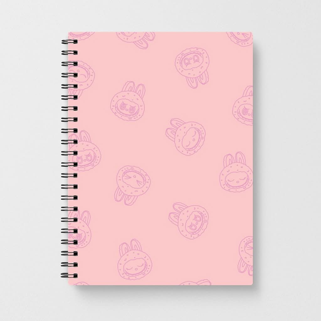 Monsters Outline Pattern II Notebook
