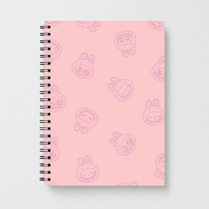 Monsters Outline Pattern II Notebook