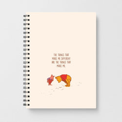 The Things That Make Me Different  Notebook