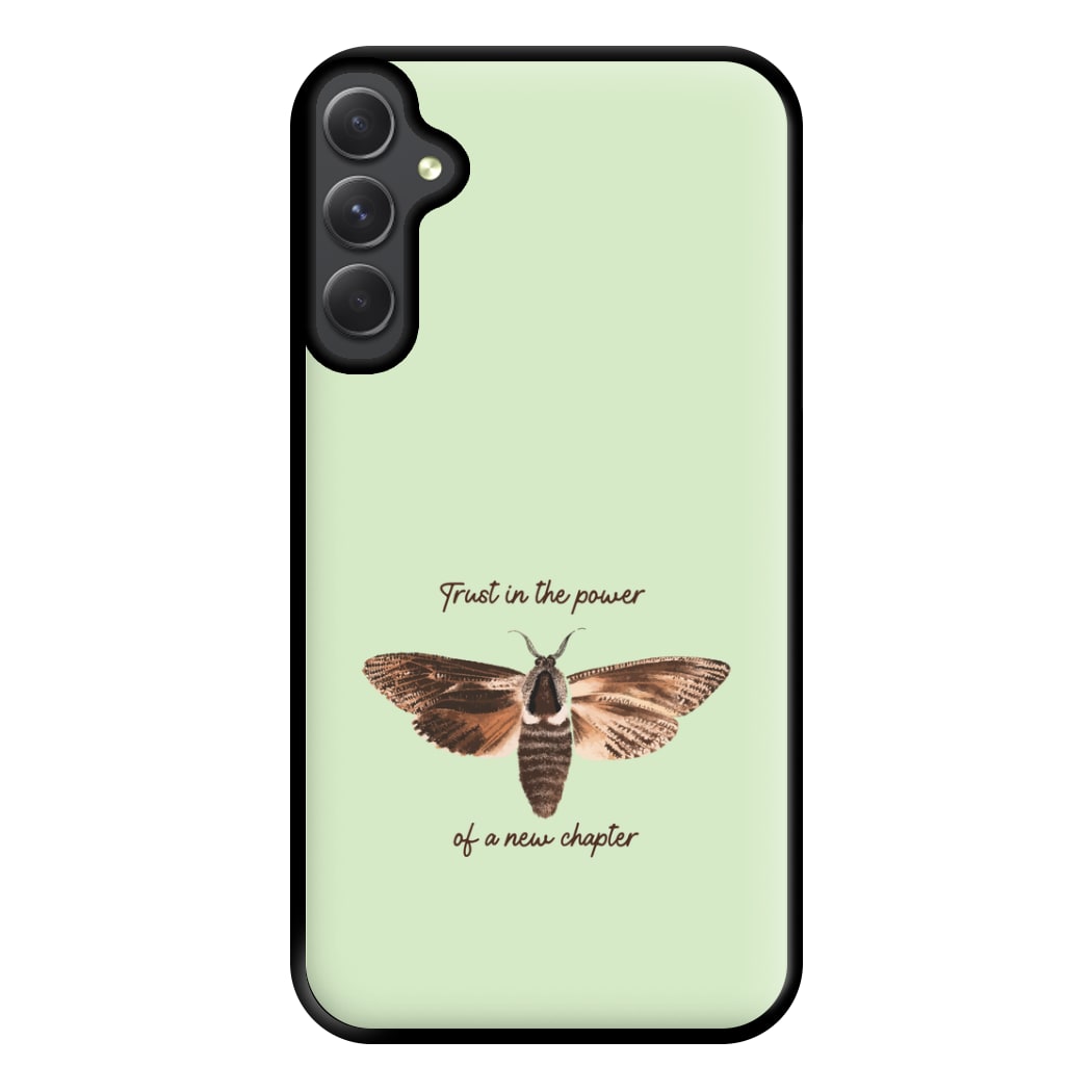 Trust In The Power Of A New Chapter Galaxy A54 Case