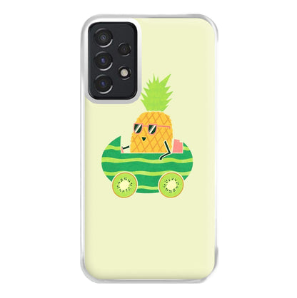 Summer Drive Pineapple Phone Case