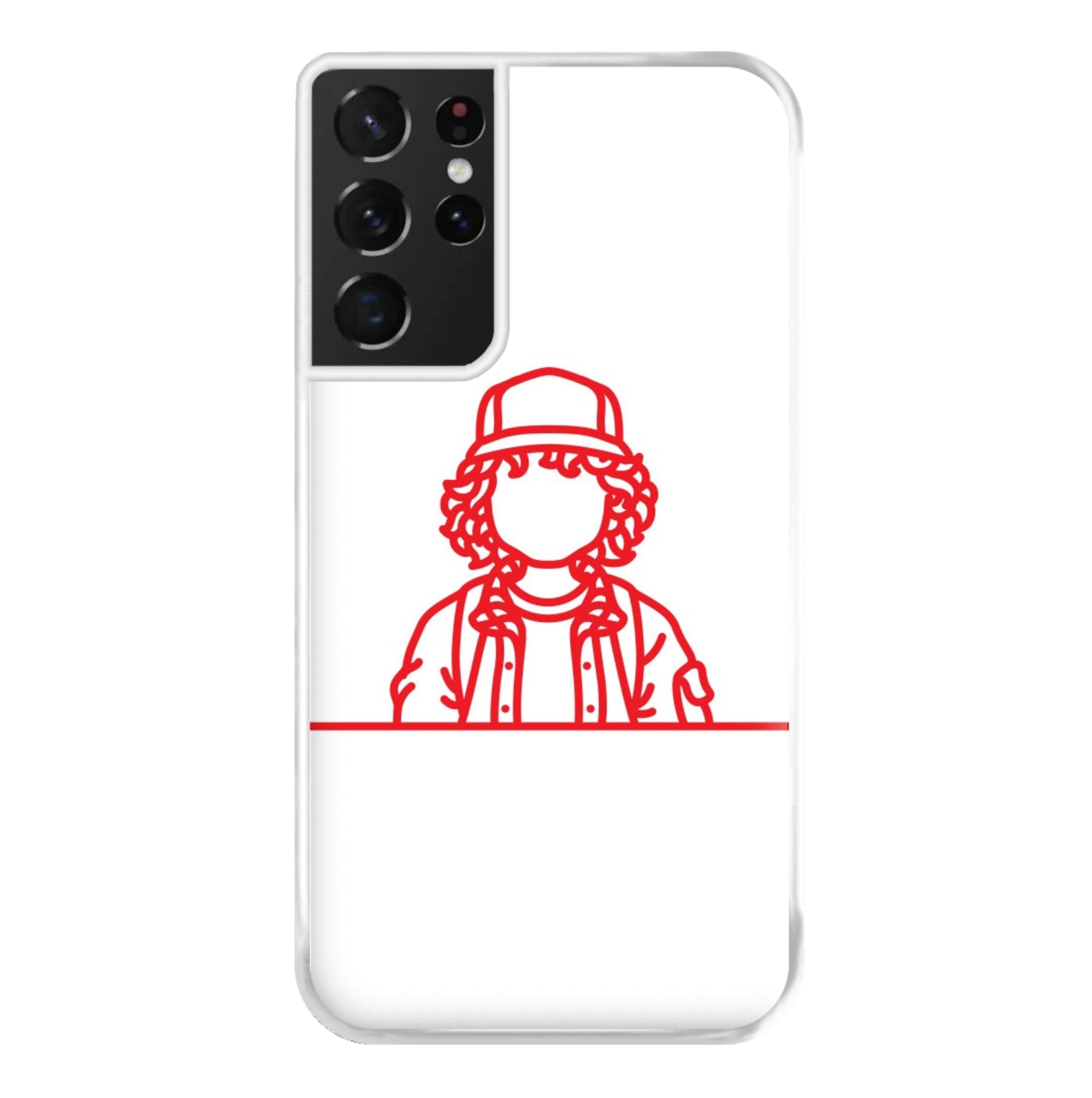 Dustin Outline Phone Case