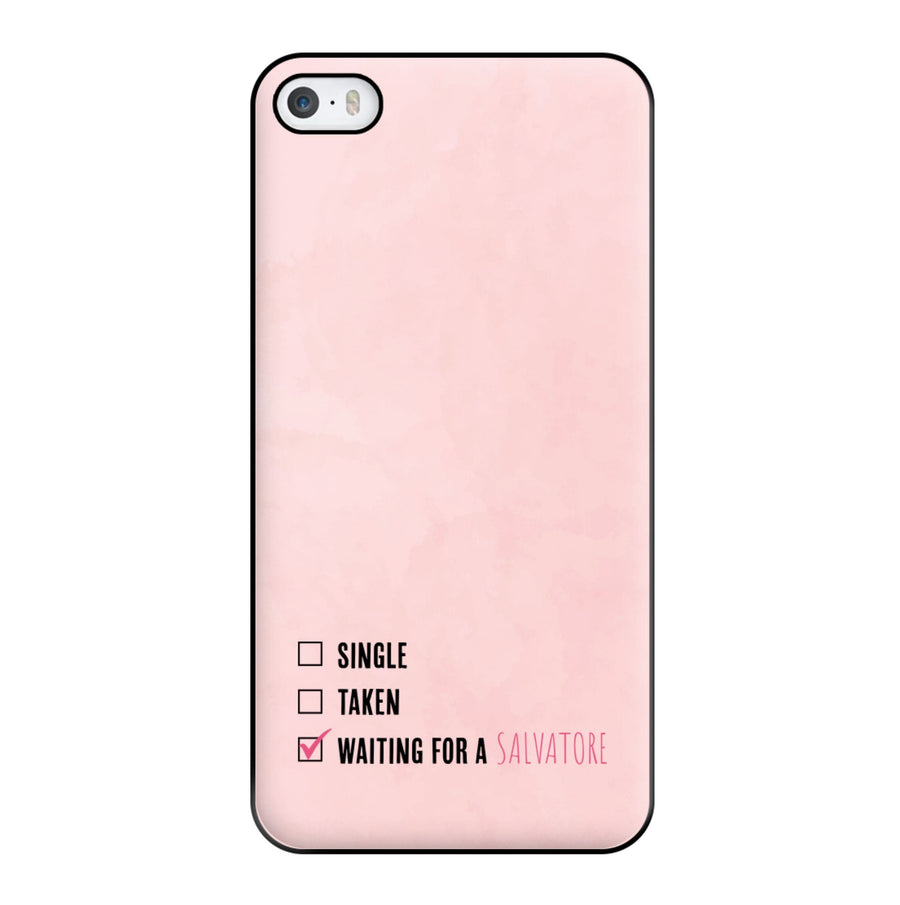 Waiting For A Salvatore - Vampire Diaries Phone Case