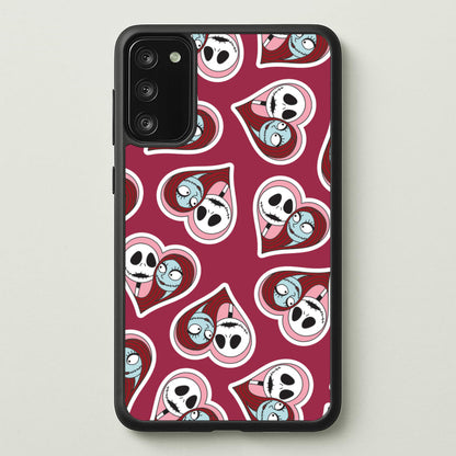 J And S Heart Pattern Galaxy S20 Case