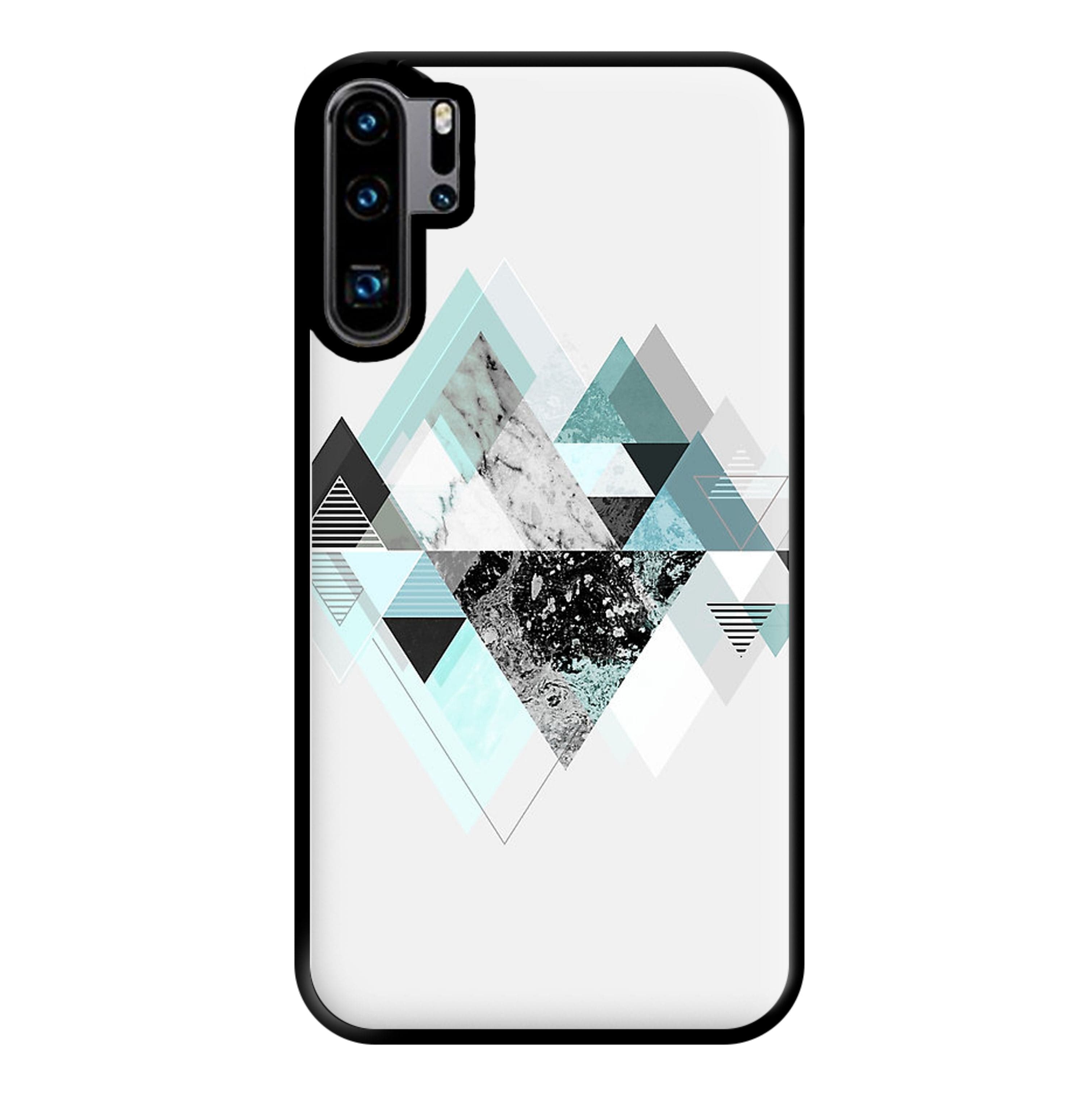 Triange Marble Pattern Phone Case