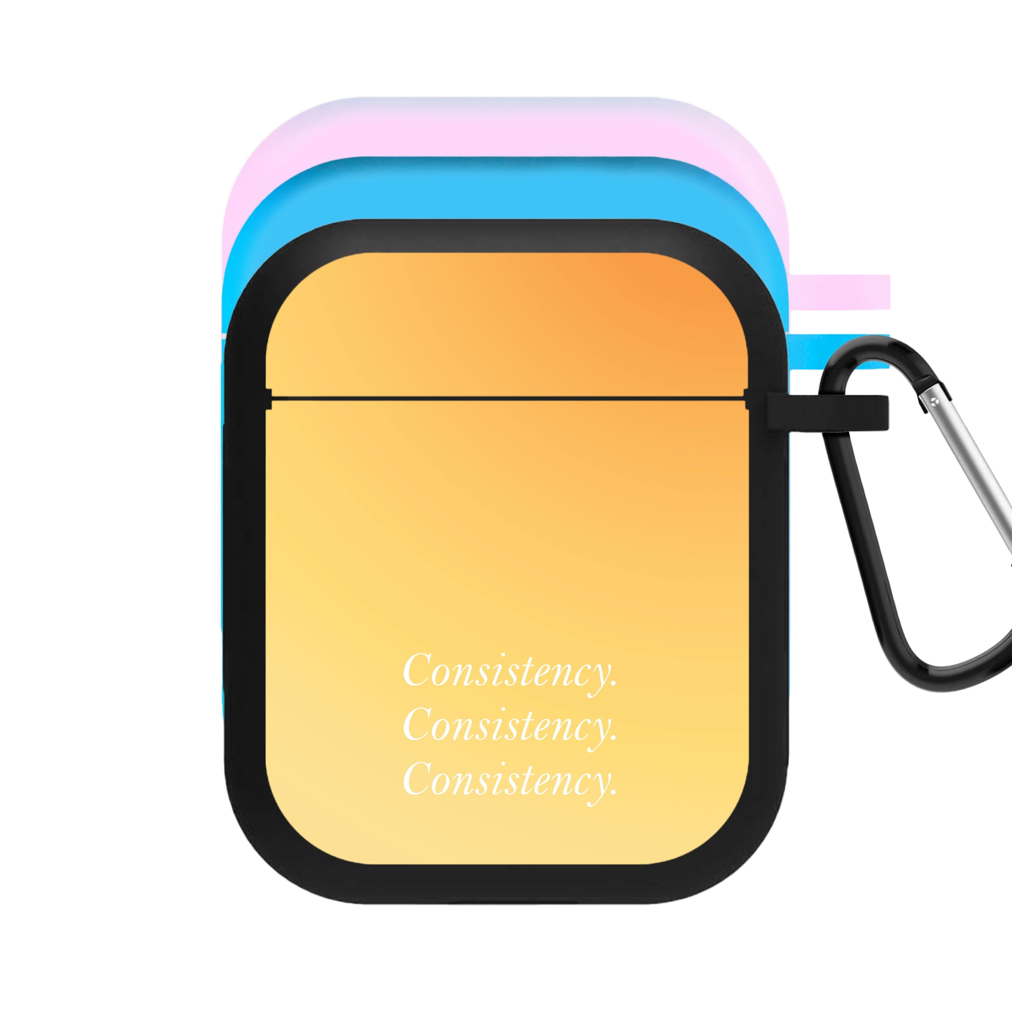 Consistency Yellow AirPods Case