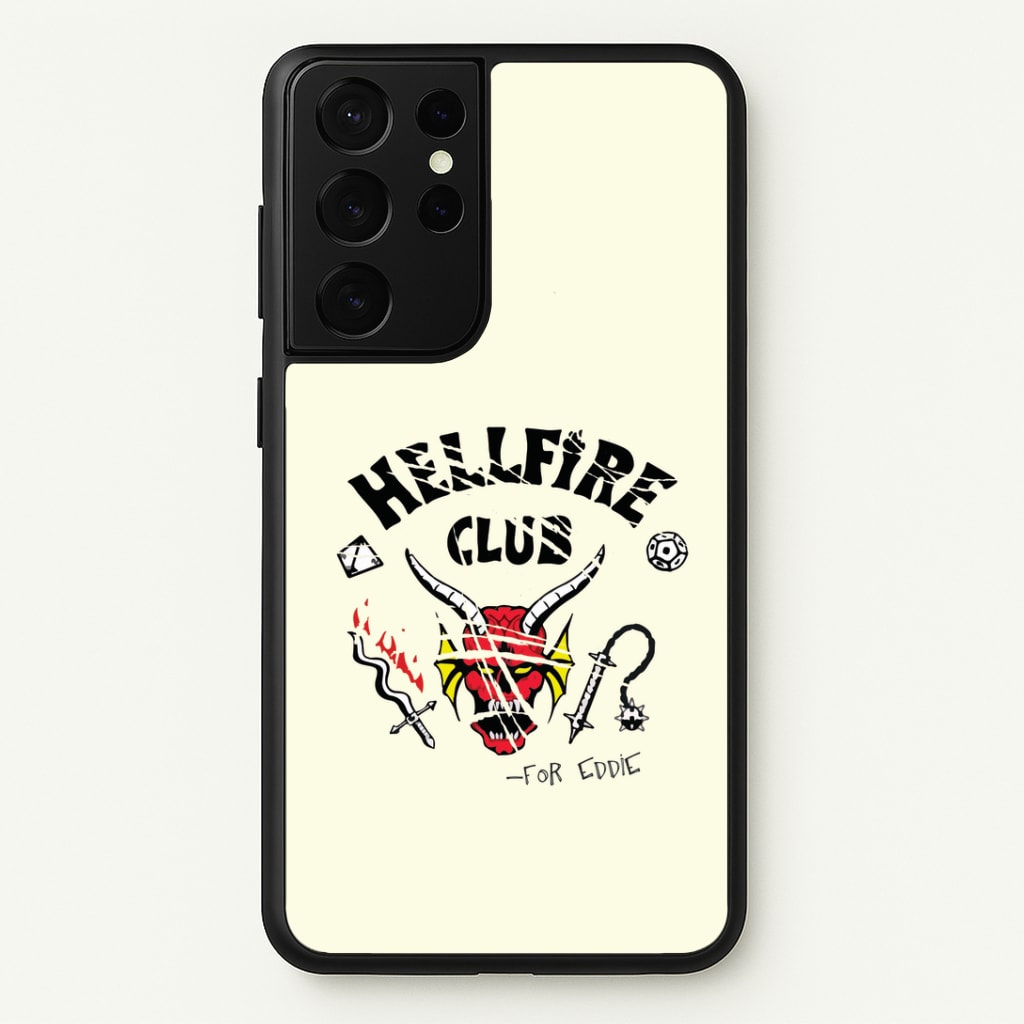 Torn Hellfire Club Galaxy S21 Ultra Case