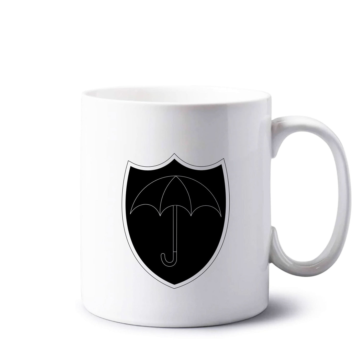 Umbrella Black Mug