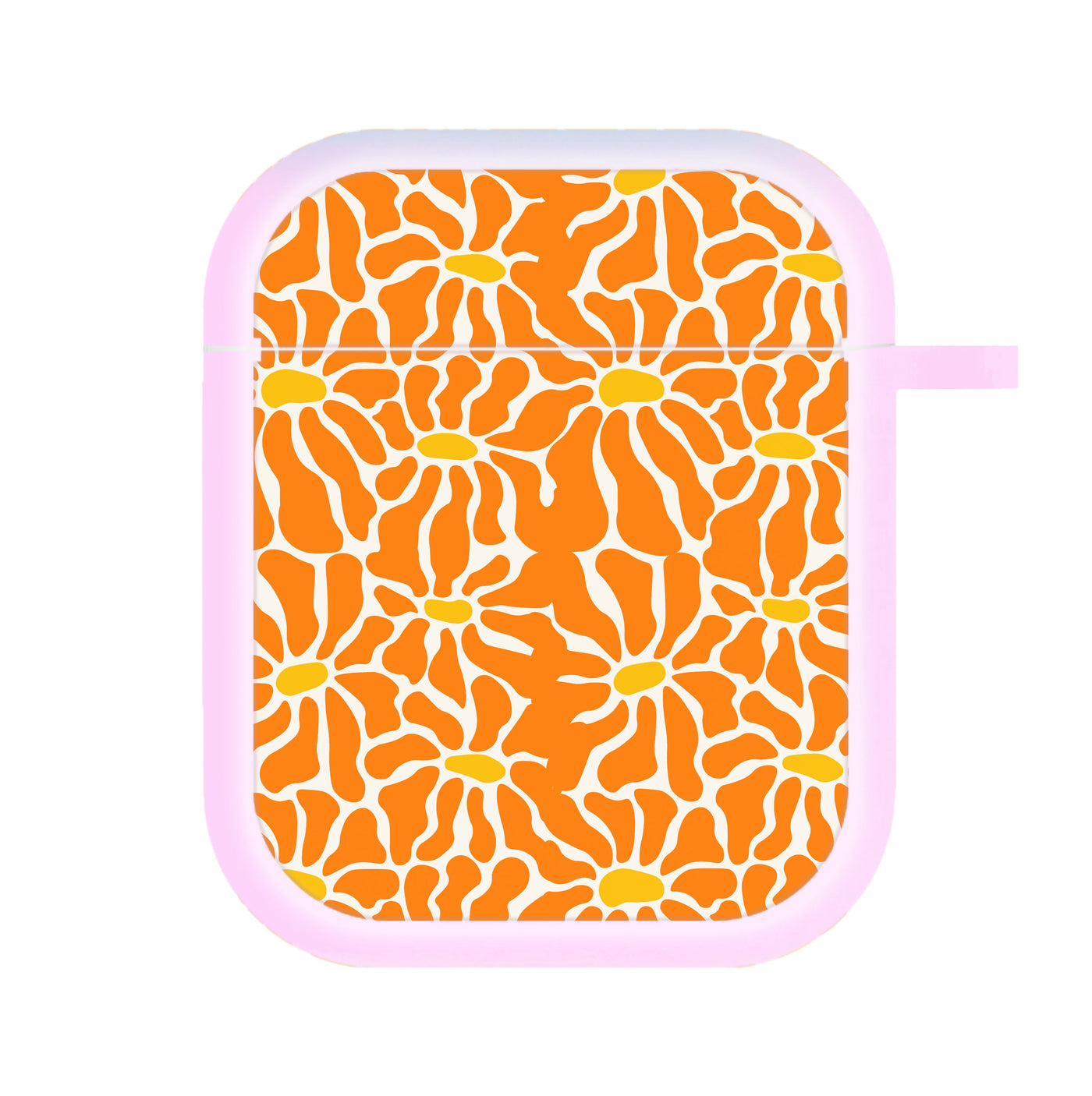 Orange Flowers - Summer AirPods Case