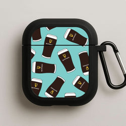 Stout Pint Pattern Black AirPods Case
