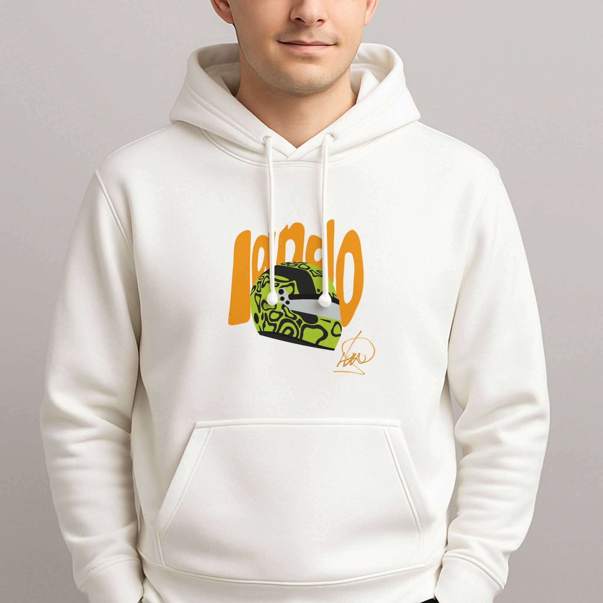 Abstract Lando Mens Hoodie