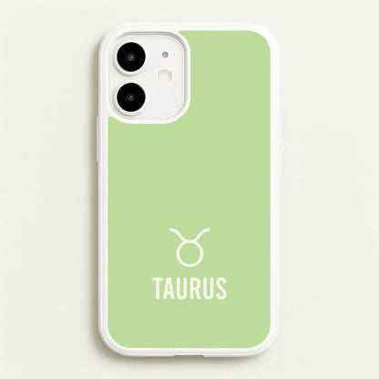 Taurus Pastel Zodiac iPhone 12 Mini Case