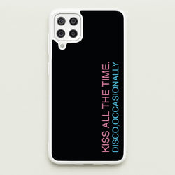 Disco Occasionally Text Galaxy A12 Case