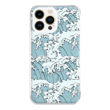 Japanese Waves Phone Case