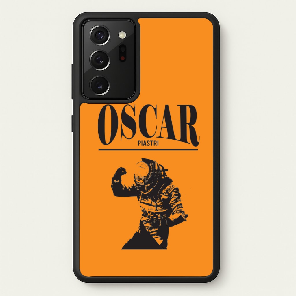 Oscar Orange And Black Galaxy Note 20 Ultra Case