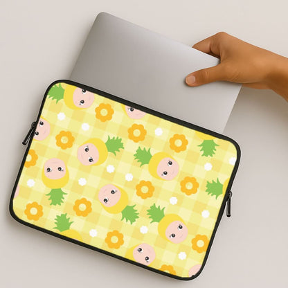Pineapple Angel Pattern MacBook Cover