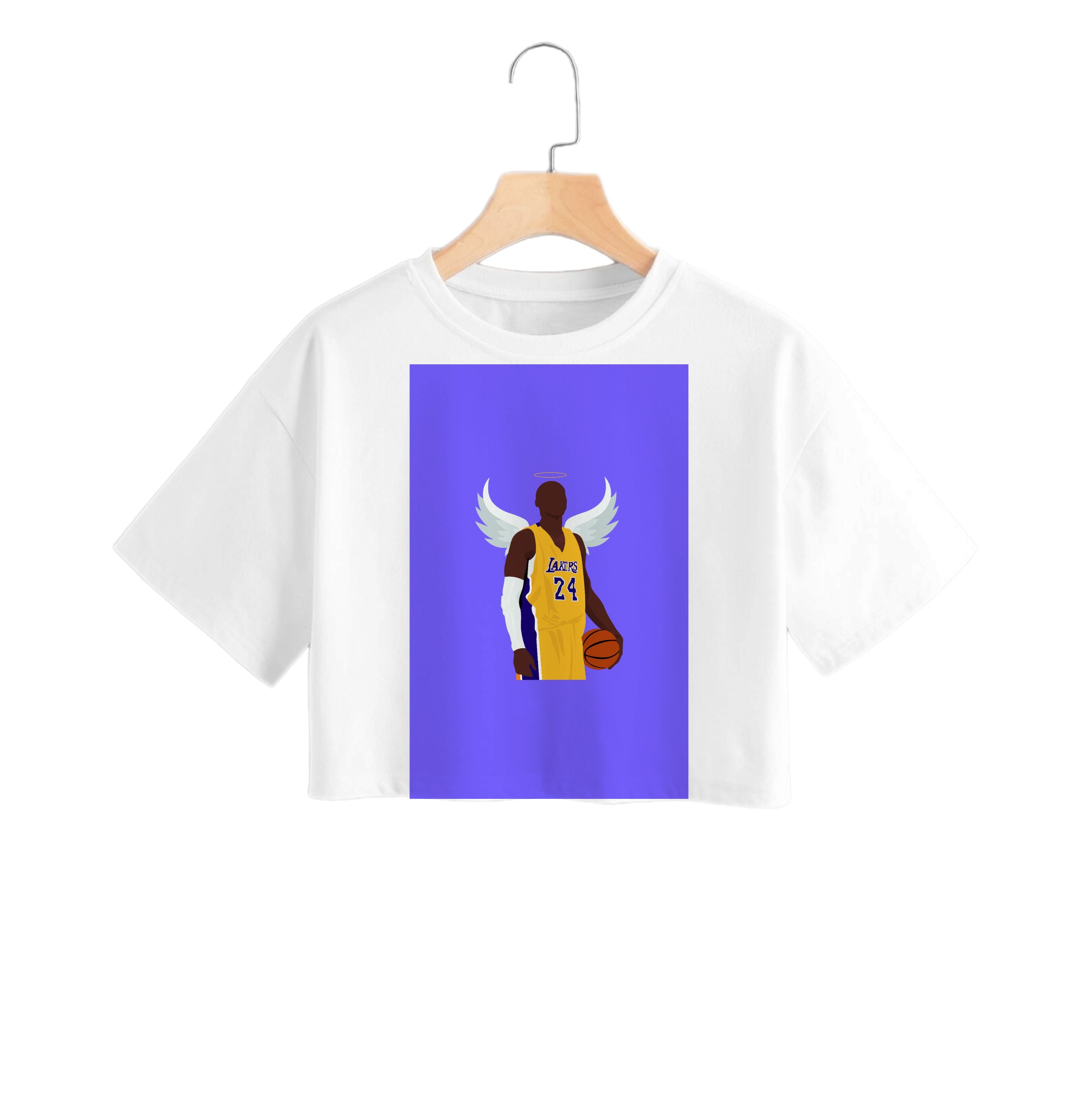 Kobe with wings - Basketball Crop Top