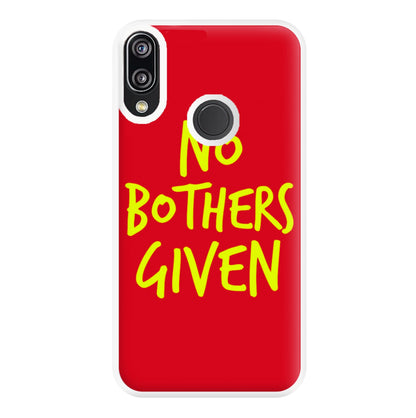 No Bothers Given - Winnie Disney Phone Case