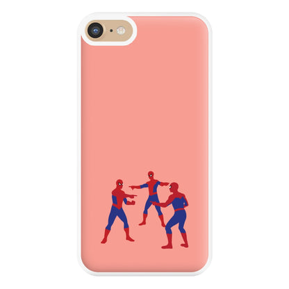 Spider Hero Pointing Meme iPhone 6 / 7 / 8 / SE Case