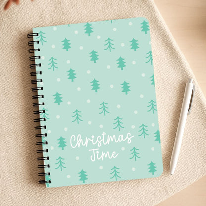 Cute Xmas Trees Pattern Notepad